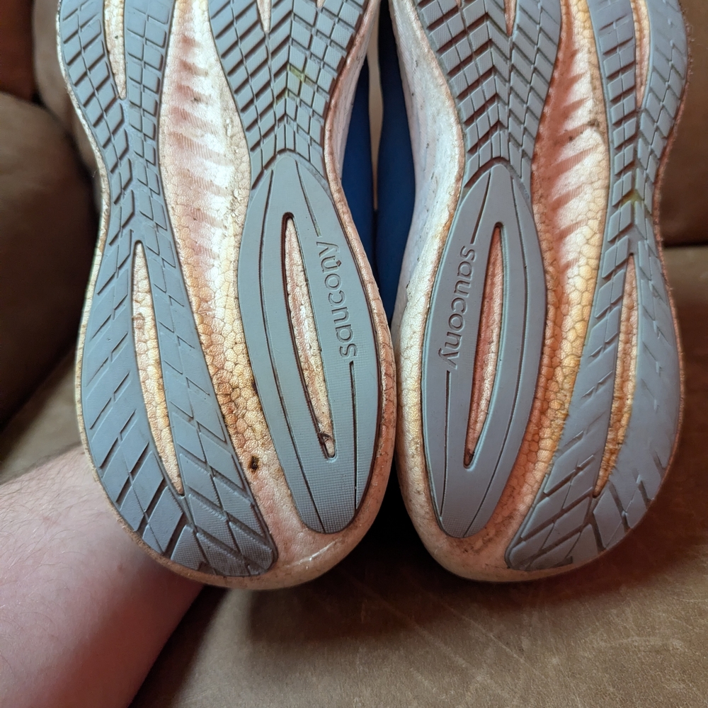 Saucony Blue Athletic Shoes - Picture 6 of 10